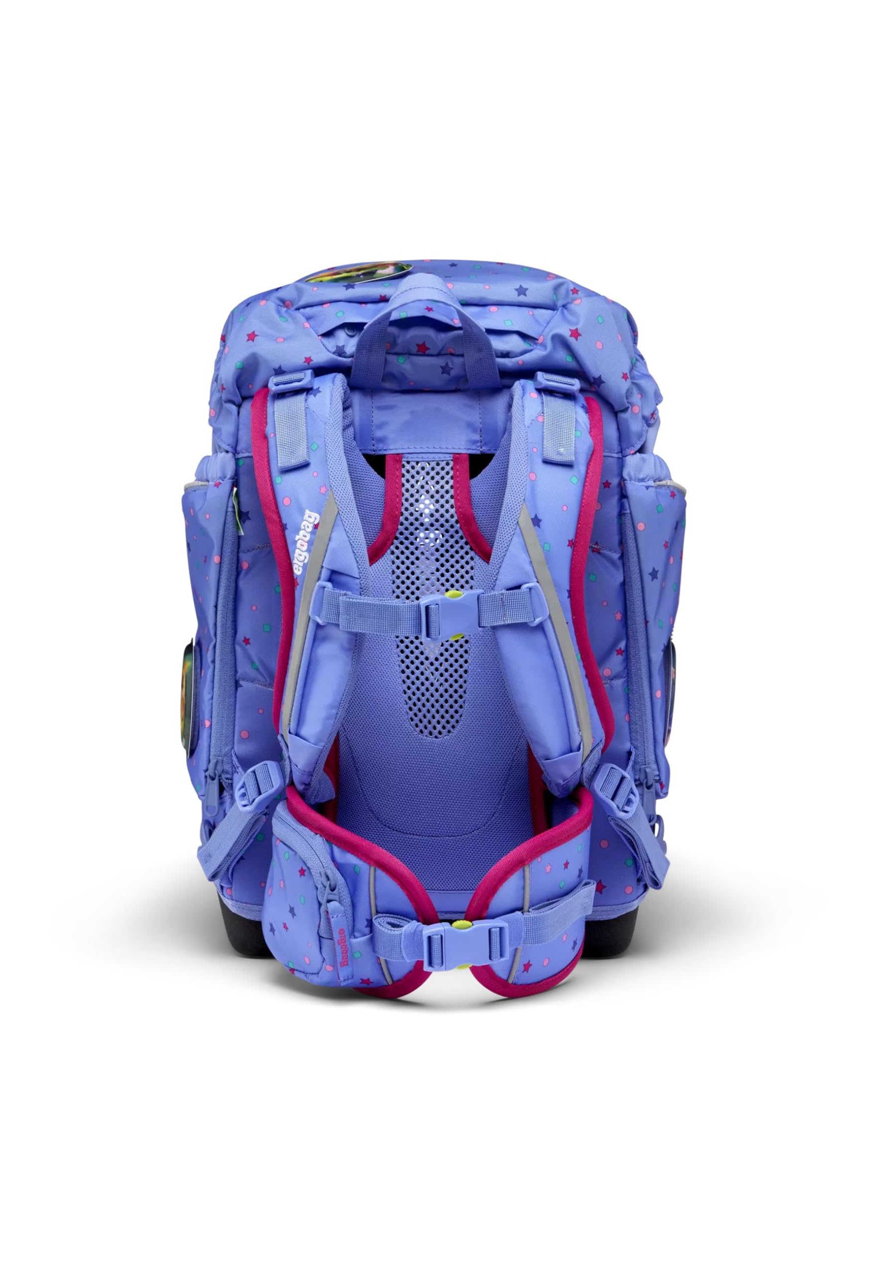 ergobag Schulrucksack-Set, ergonomisch, flexibel, 6-teiliges Set für die Grundschule, 1. Schuljahr