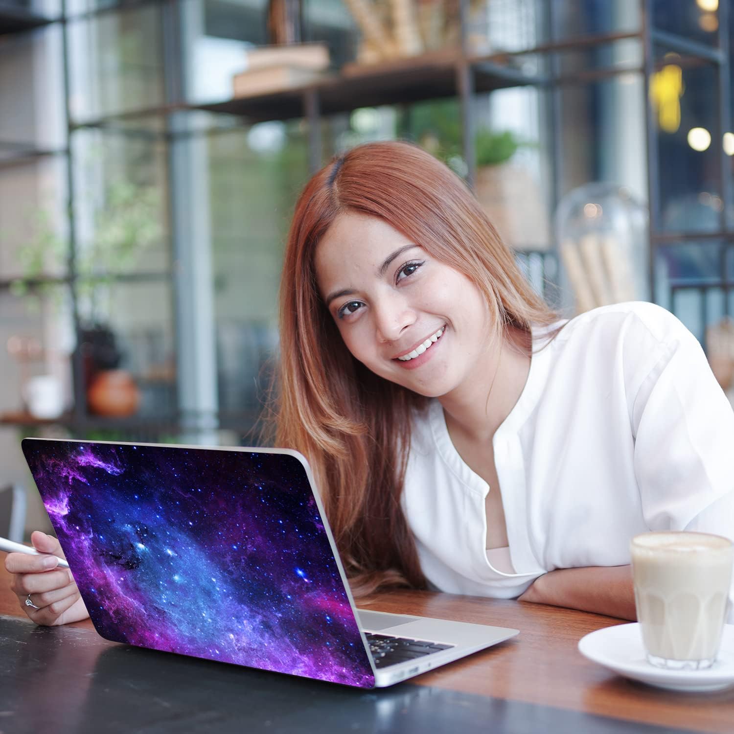 Blue Galaxy 11.6 13 13.3 14 15 15.6 inches Netbook Laptop Skin Sticker Reusable Protector Cover for Laptop Notebook FY-NEK-14 image 3
