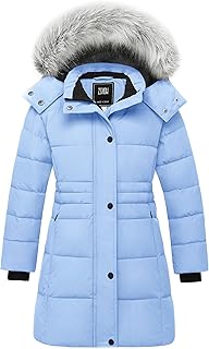 ZSHOW Girls' Long Winter Coat Parka Soft Fleece Hooded Puffer Jacket Price In India
