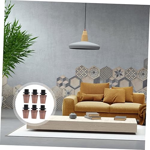 Miniatura 5 de Angoily 12 piezas de lámpara de araña de alambre con hebilla de techo, conectores de cable, cable de luz de agarre, clips de cable de agarre para