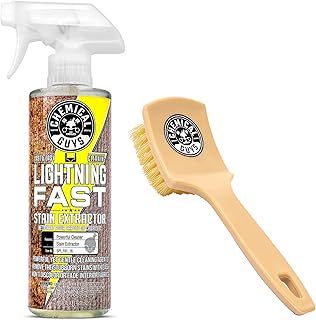 Sponsored Ad - Chemical Guys Carpet & Upholstery Stain & Spot Remover Bundle with (1) 16 oz Lightning Fast Stain Extractor...