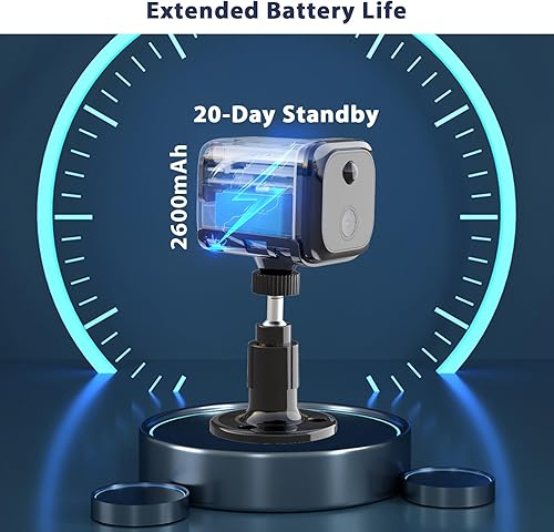 Miniatura 6 de Cámara de seguridad sin WiFi, cámara de seguridad celular para interiores, cámara de vigilancia 4G LTE para el hogar, no es compatible con WiFi,