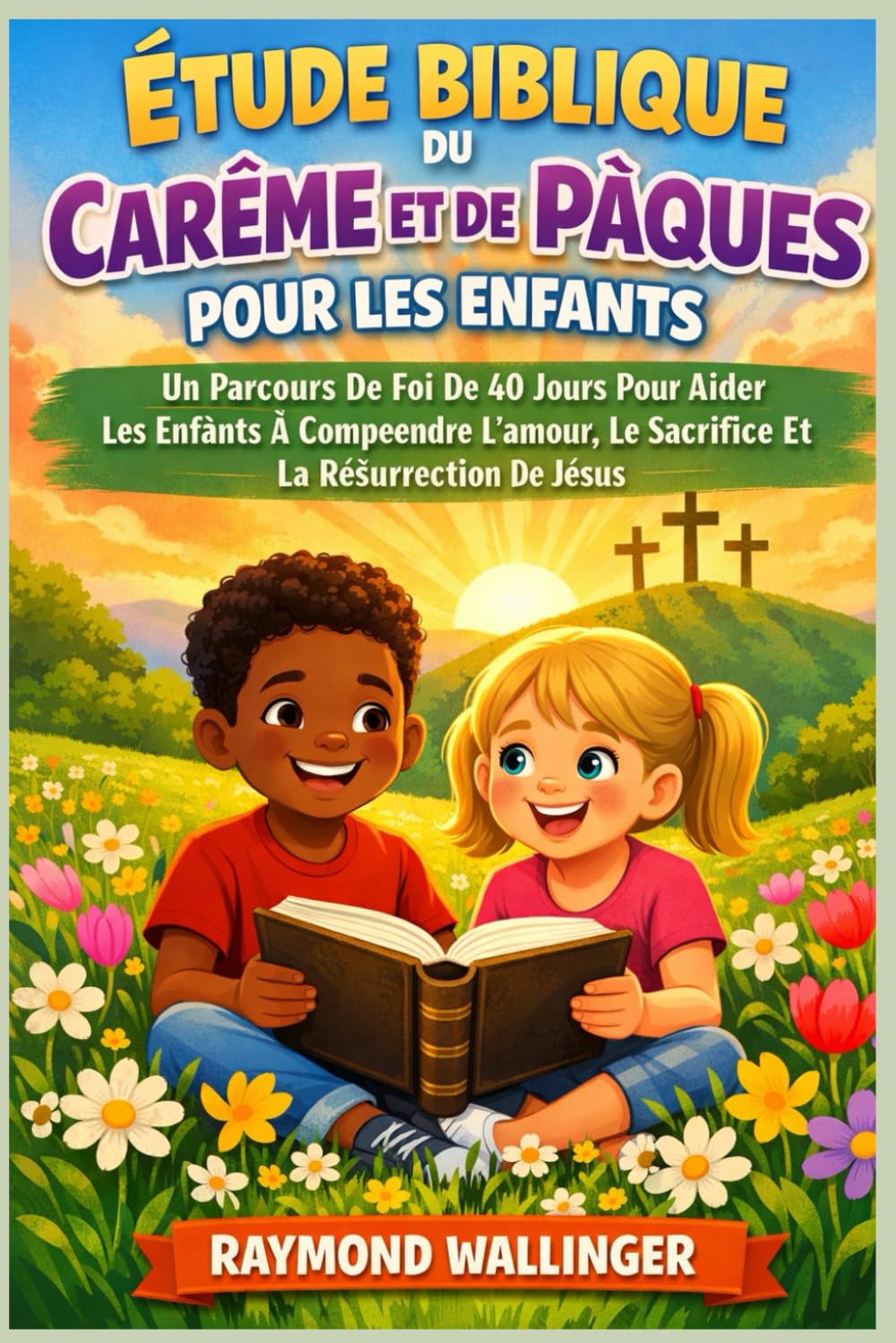 ÉTUDE BIBLIQUE DU CARÊME ET DE PÂQUES POUR LES ENFANTS: Un Parcours De Foi De 40 Jours Pour Aider Les Enfants À Comprendre L’amour, Le Sacrifice Et La Résurrection De Jésus