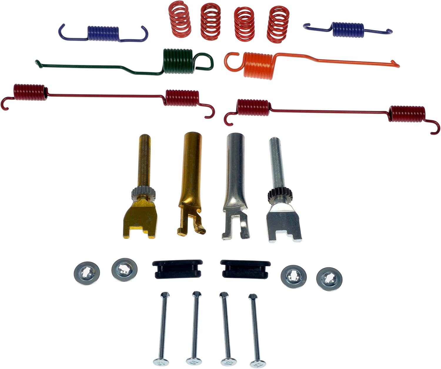 Dorman HW2410 Rear Drum Brake Hardware Kit Compatible with Select Cadillac/Mazda/Mercury Models