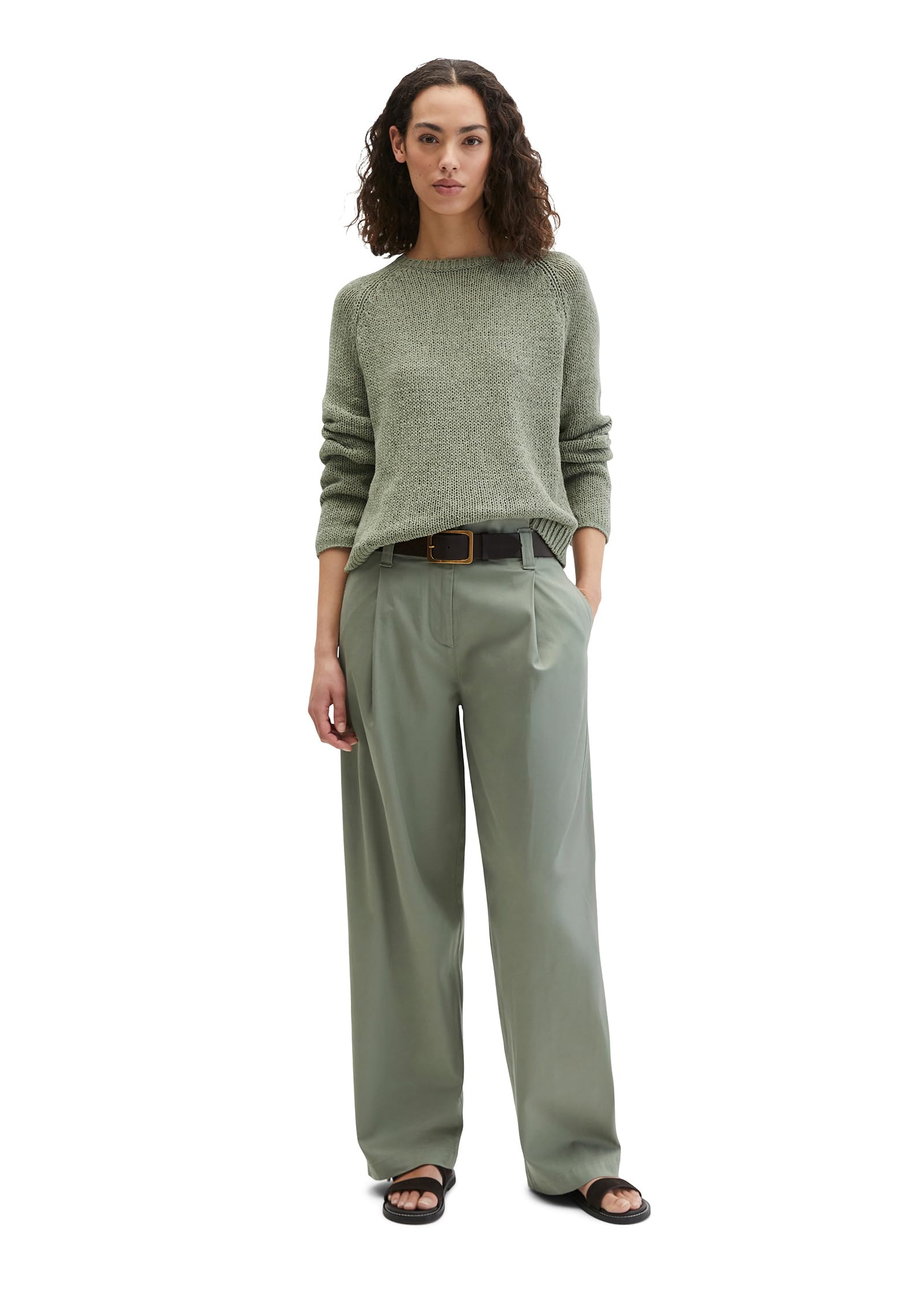 Marc O'Polo Oversize-Pullover aus Bändchengarn