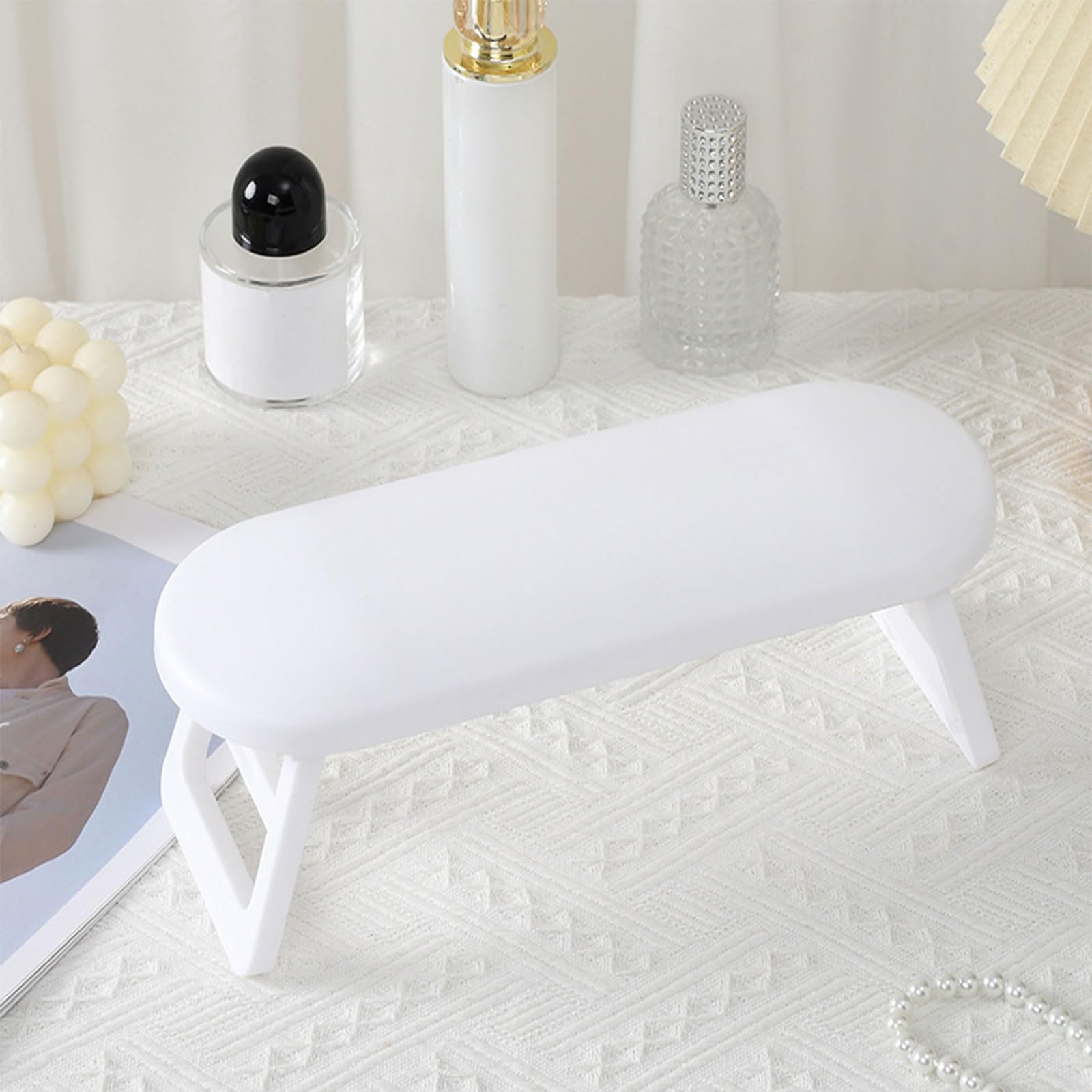 Apoya Manos para Manicura, Reposabrazos Manicura, Reposamanos Para Uñas, Almohada de Mano de Uñas, Reposabrazos para Uñas, para Salón de Manicura