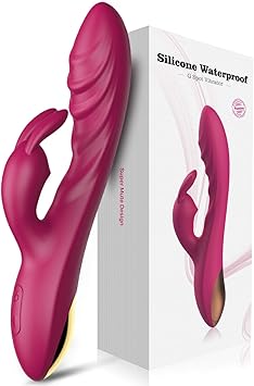 Vibrador de silicona para el punto G, con función de choque ...