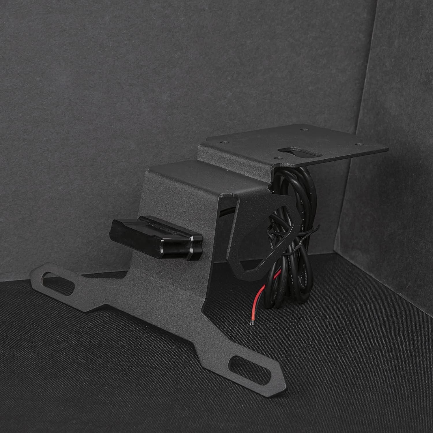 License Plate Bracket Holder for Ninja 650 Z650 2017-2025 2026 Motorcycle Fender Eliminator Tail Tidy Frame with LED Light