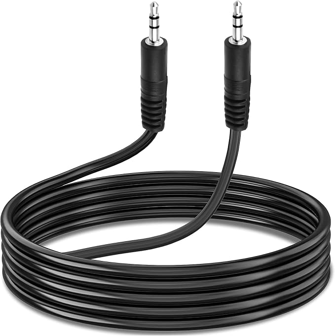 6FT 3.5mm Male-to-Male Audio Cable – For Altec Lansing Speakers, IPod Systems & More