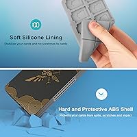 Vista 4 de TiMOVO 48 Game Card Case for Nintendo Switch OLED 2021SwitchSwitch lite, 48 Game Holder Cartridge Case for Switch Game Cards and 24 SD Cards,Compact