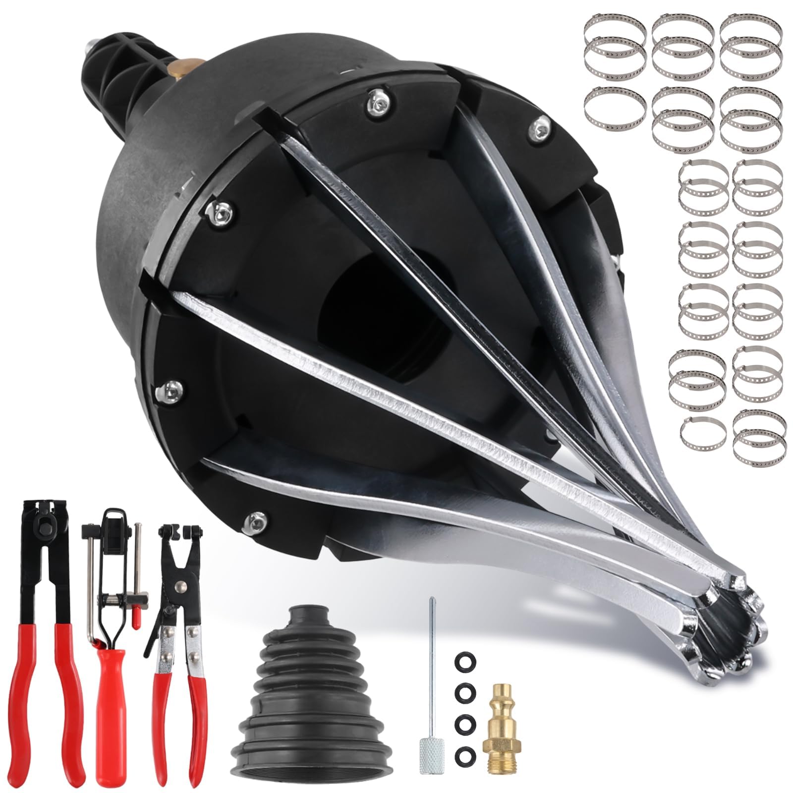 Kit D'Outils Universel pour Soufflets de Joints Homocinétiques Pneumatiques, avec 3 Pinces pour Soufflets de Joints Homocinétiques Automobiles