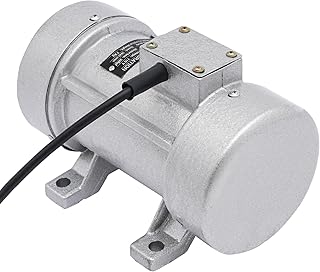 YIYIBYUS 550W Industrial Vibration Motor, Electric Concrete Shaker Vibrating Motor Table Concrete Vibrator Vibration Motor Heavy Duty Machine for Salt Sand Spreader and Concrete Mixer