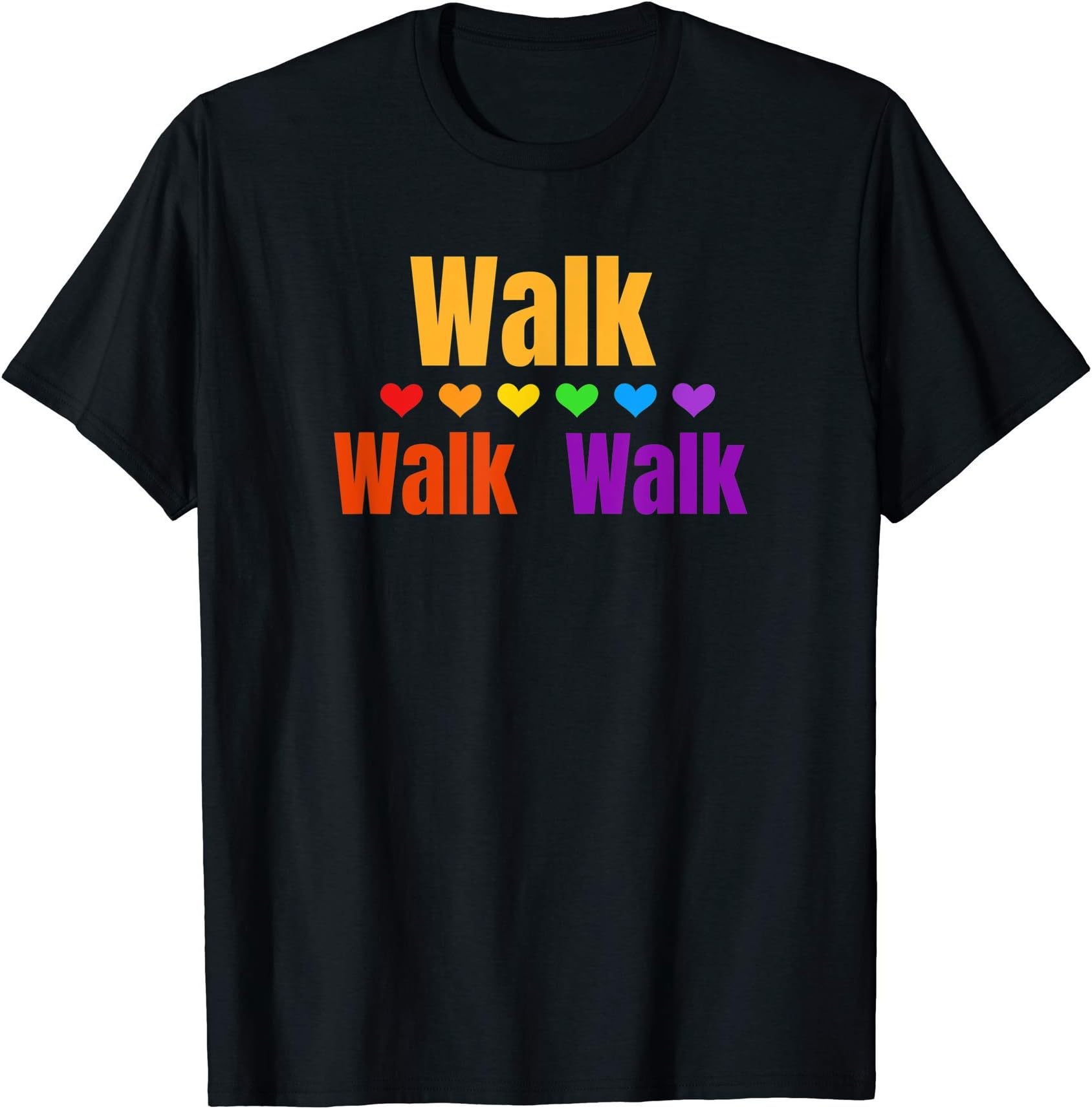 Heart Walk Indoor Walking Outdoor Walk at Home Pounds Off T-Shirt