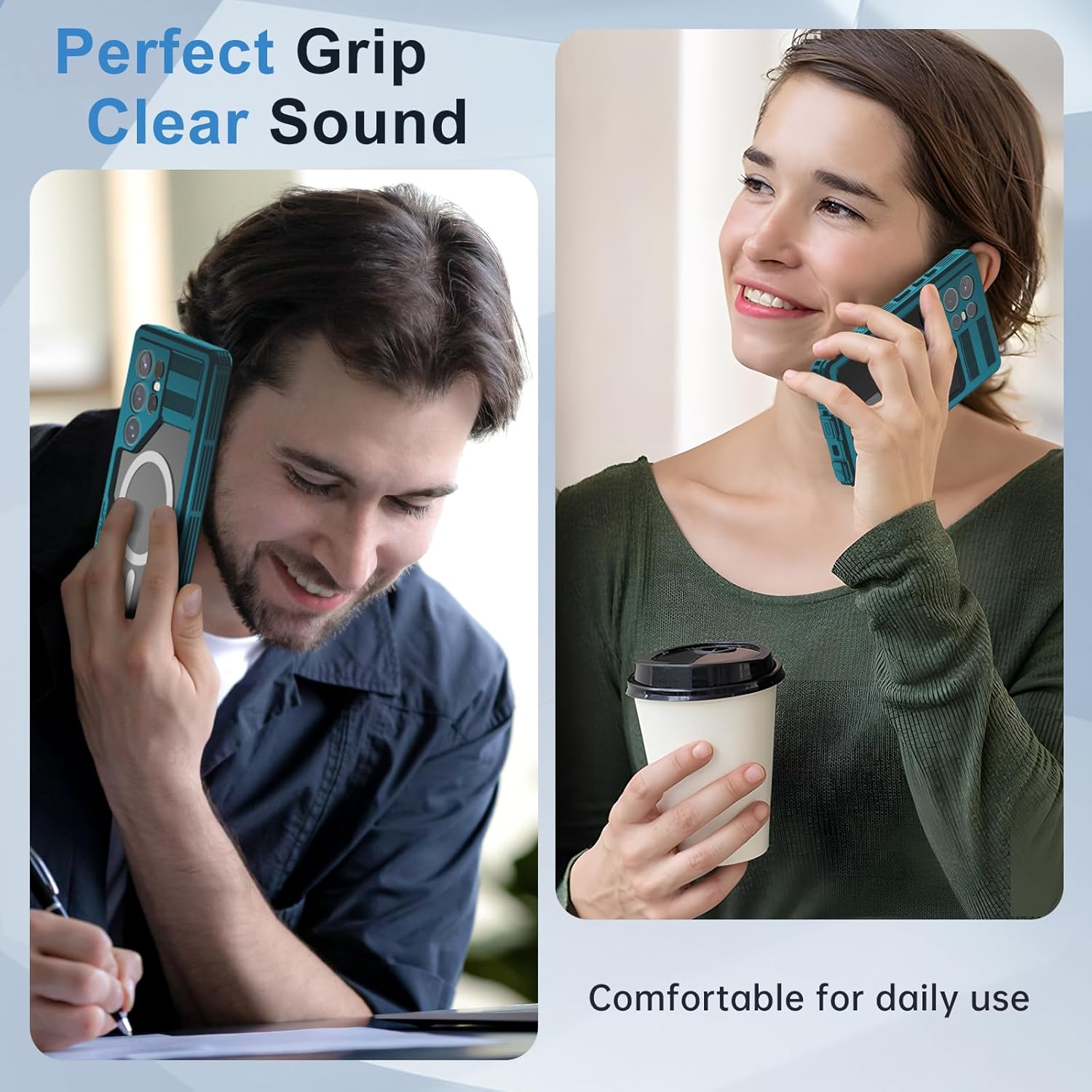 for Samsung Galaxy S25 Ultra Waterproof Case, [Fit for Magsafe] [Built-in Screen Protector] [Military Shockproof], IP68 Water Proof Rugged Heavy Duty Magnetic Case for S 25 Ultra 6.9", Teal - Image 7