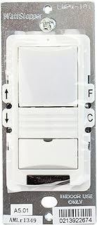 Wattstopper LMPW-101-W Digital PIR Wall Sensor Occupancy Switch 1 Button 24VDC 8mA, White