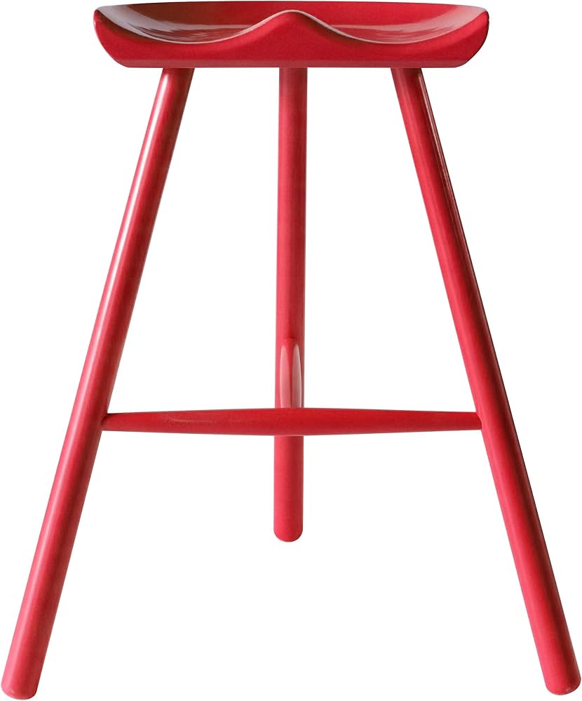 Amazon｜North Orange 木製 スツール カウンターチェア 完成品