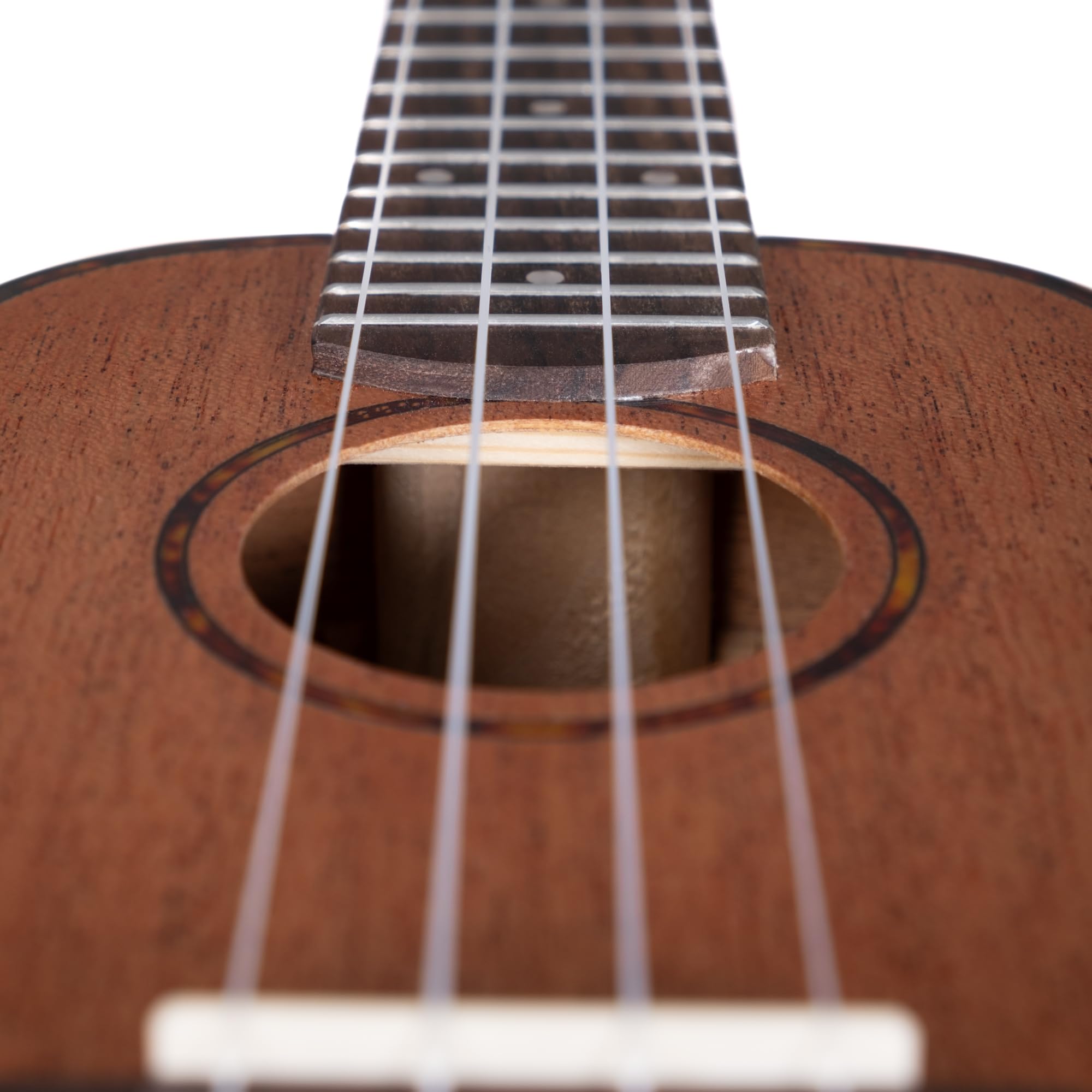 Cascha HH 2049 DE Ukelele Tenor, Caoba, Bundle con Curso de Ukelele en alemán, Afinador, Bolsa Acolchada, 3 Púas y Cuerdas de Aquila