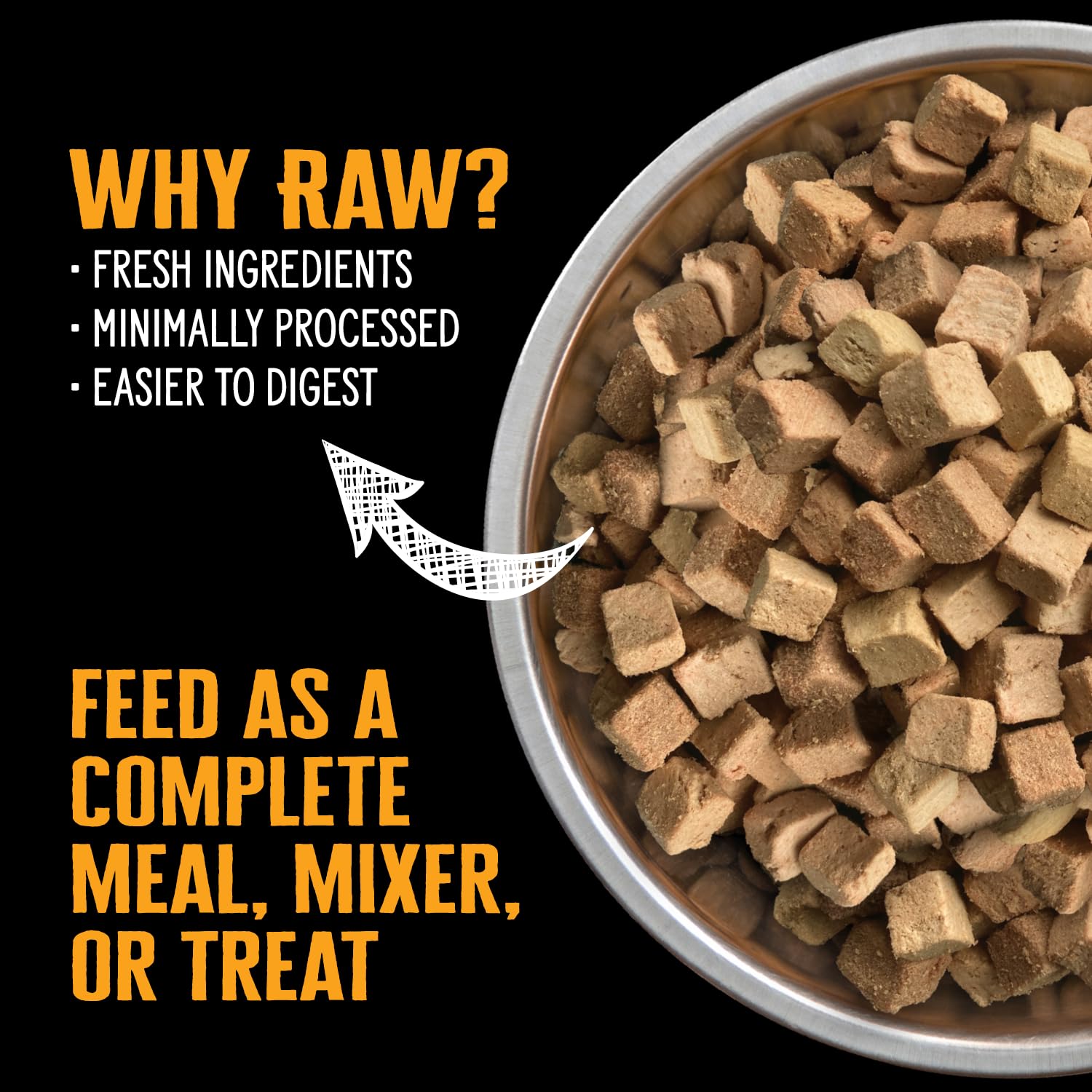 Nutrience Subzero Freeze-Dried Raw Chicken & Sweet Potato Cat Food, Grain Free, 90% Meat & Organs, 227g, Premium Freeze-Dried cat Food Made with Fresh Canadian Chicken 1