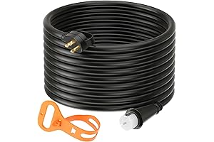 10Ft 50 Amp Heavy Duty Generator Cord