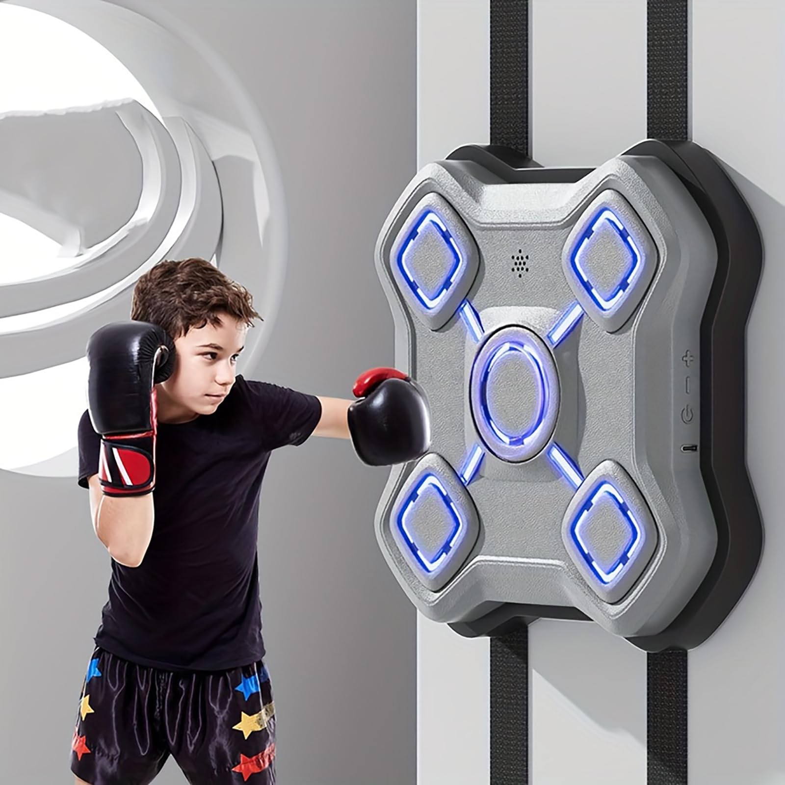 Ejoyous Smart Music Box Trainer Music Boxing Machine Con