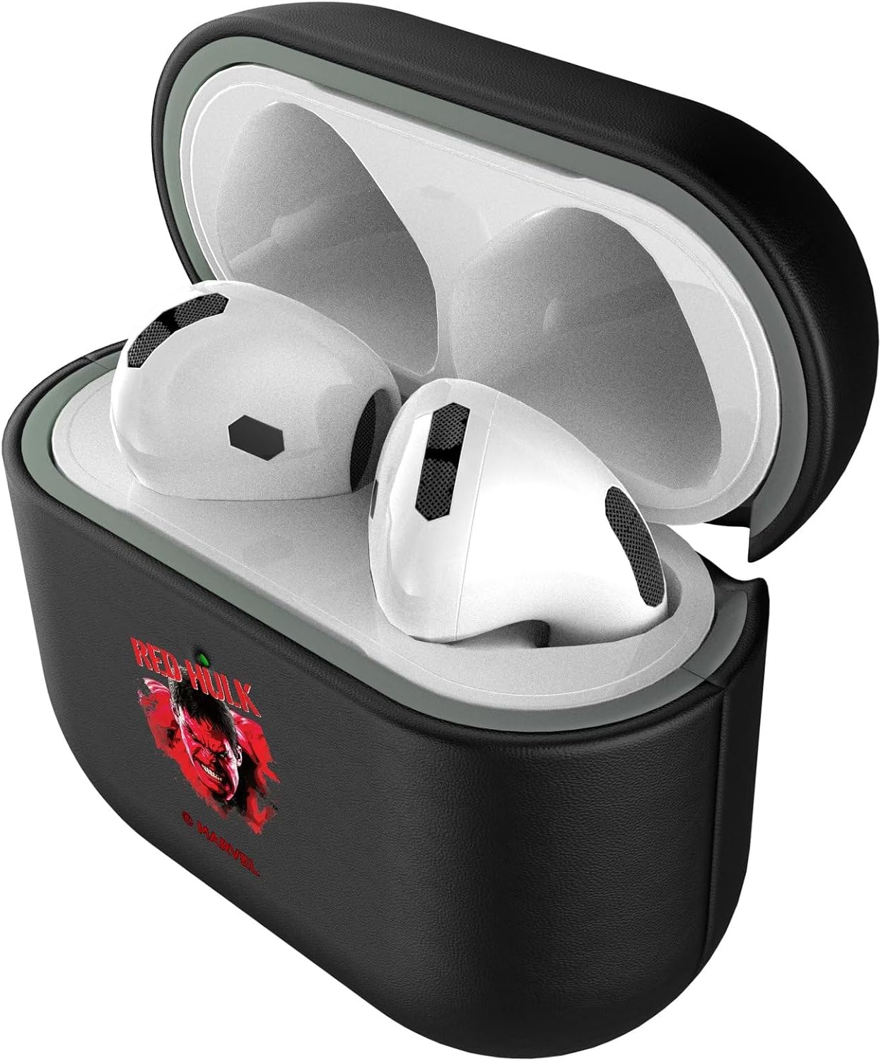Marvel Avengers Red Hulk Badge AirPod Case Cover for AirPods 4
