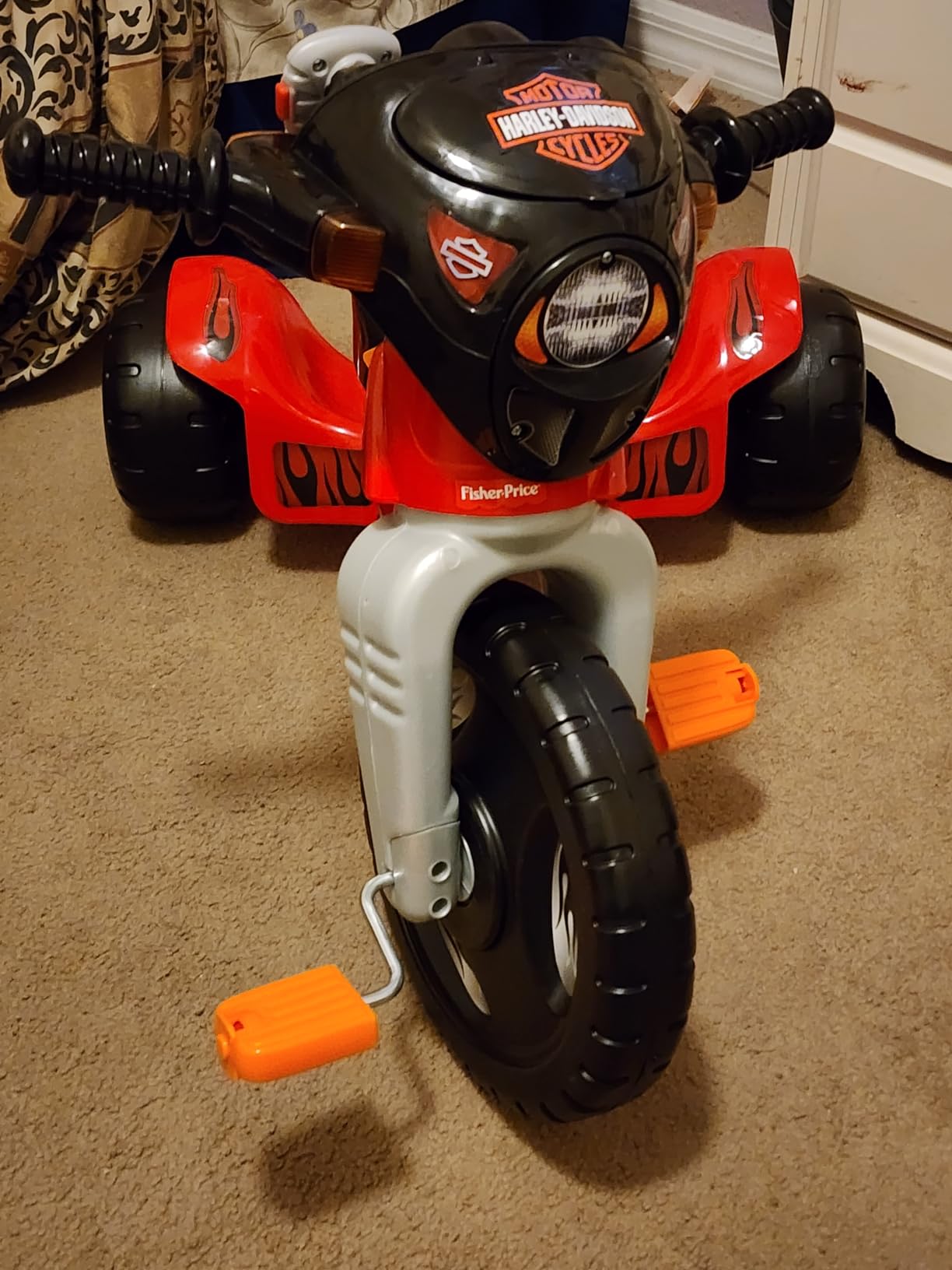 fisher price harley davidson lights and sounds trike