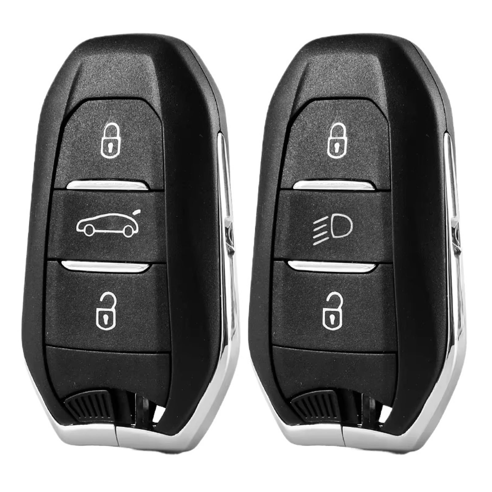 Compatibile Con Citroen Per C3 C4 2017 2018 2019 Custodia Chiave A Distanza Accessori 3 Pulsanti Di Emergenza HU83 VA2(A HU83)