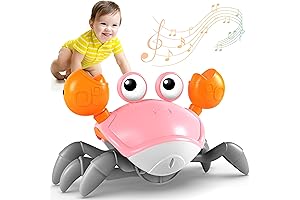 Interactive Crawling Crab Toy for Baby Girls: Sensory Stimulation, Movement, and Fun