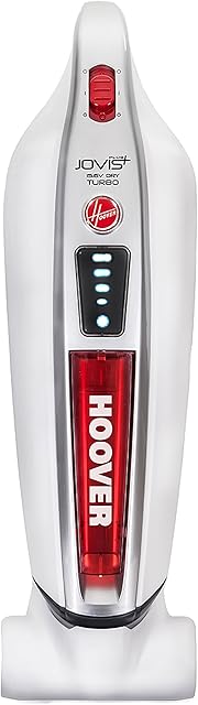 Hoover Jovis+ 15.6V Pets Cordless Handheld Vacuum Cleaner, SM156DPN, Powerful, Lightweight, Kitchen, Car - White/Red