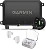 Wearable4U - Garmin Tread Audio Box with LED Controller, Rugged Design, Premium Quality Audio, Wireless Remote, for Any Off-Road Power Outdoor Vehicle with White Earbuds Bundle