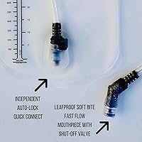 Vista 3 de Spec Ops Tool Gear Bolsa de hidratación a prueba de fugas de 2 litros, bolsa de agua militar, paquete de camello para senderismo, ciclismo