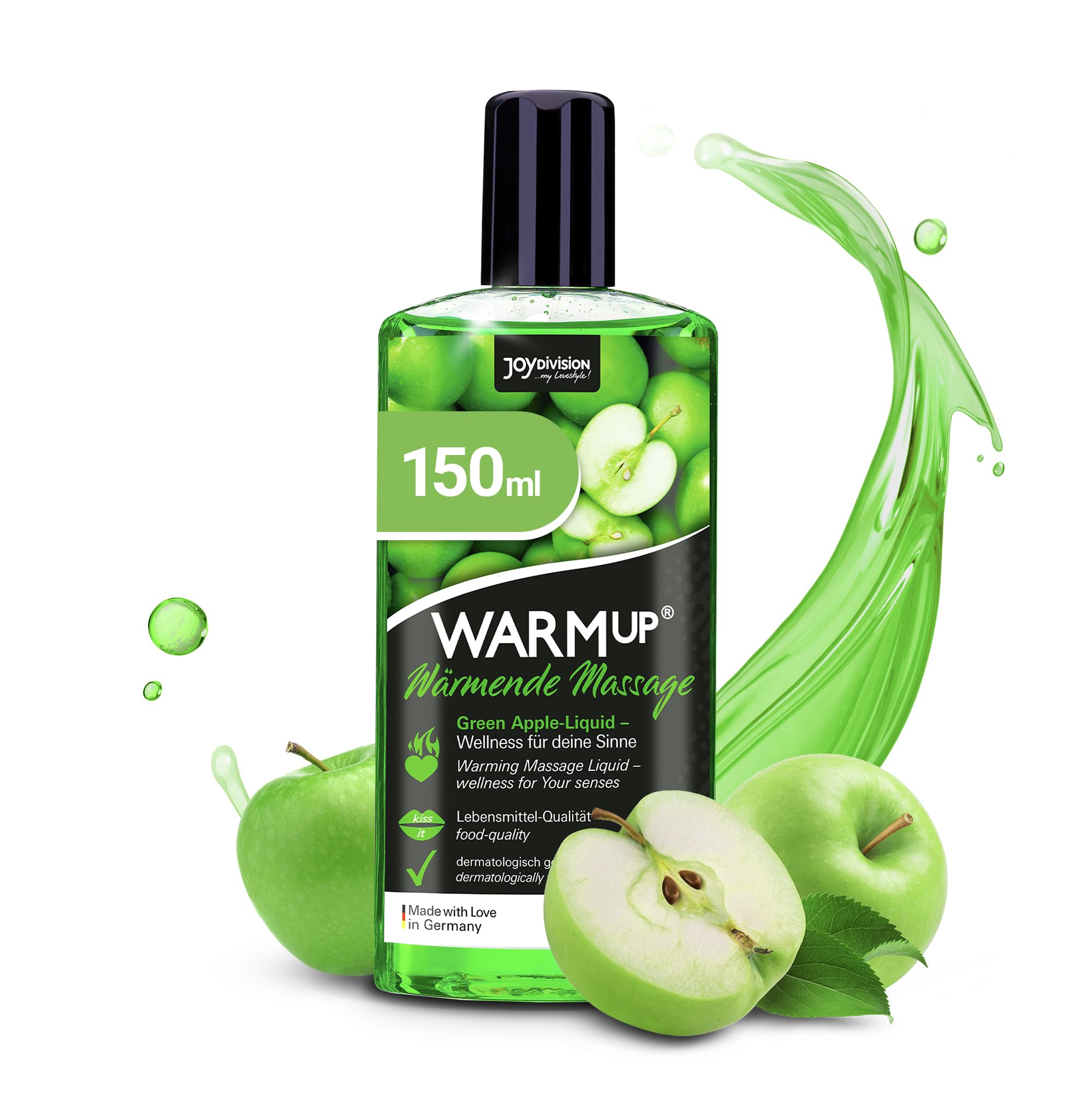 Joydivision WARMup Flavoured Massage Oil 150 ml - Green
