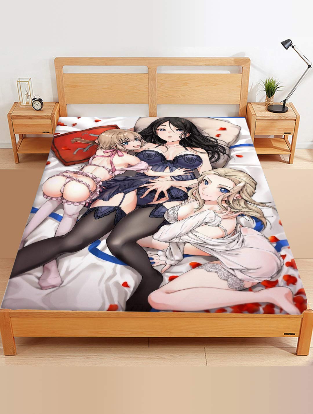 VENMO Girls und Panzer katyusha komekueyo Lingerie Japanese Anime Bedding  Set Bed Sheet Throw Blanket : Amazon.ca: Home