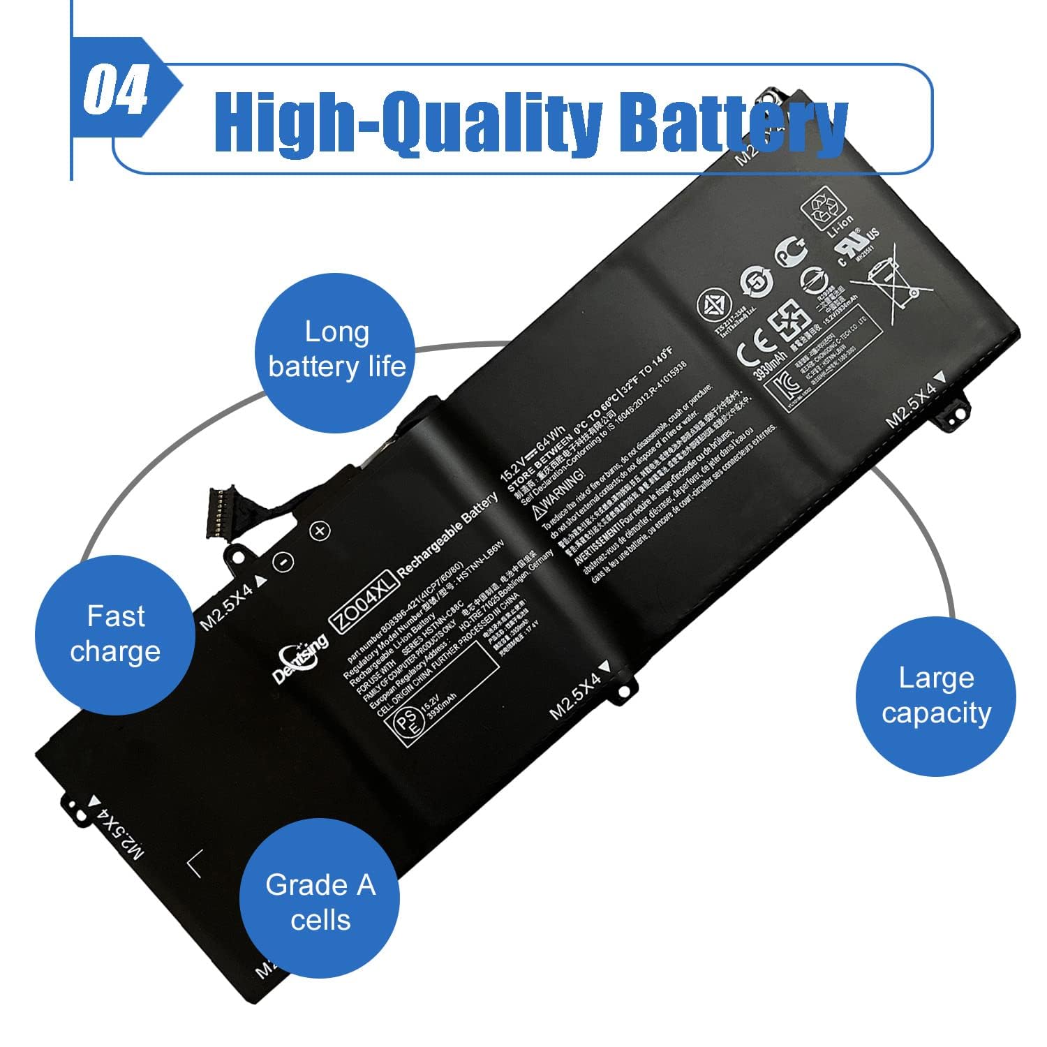 HP ZBook14G8 512 16 offi24Pro Battery交換 Amazon.com: Dentsing ZO04XL HSTNN-LB6W Laptop Battery Replace for