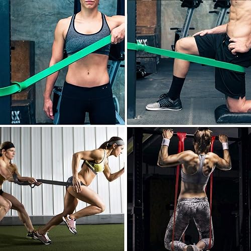 Miniatura 5 de Bandas de resistencia, bandas de dominadas, banda de asistencia para dominadas, bandas de resistencia para hombres y mujeres, entrenamiento,