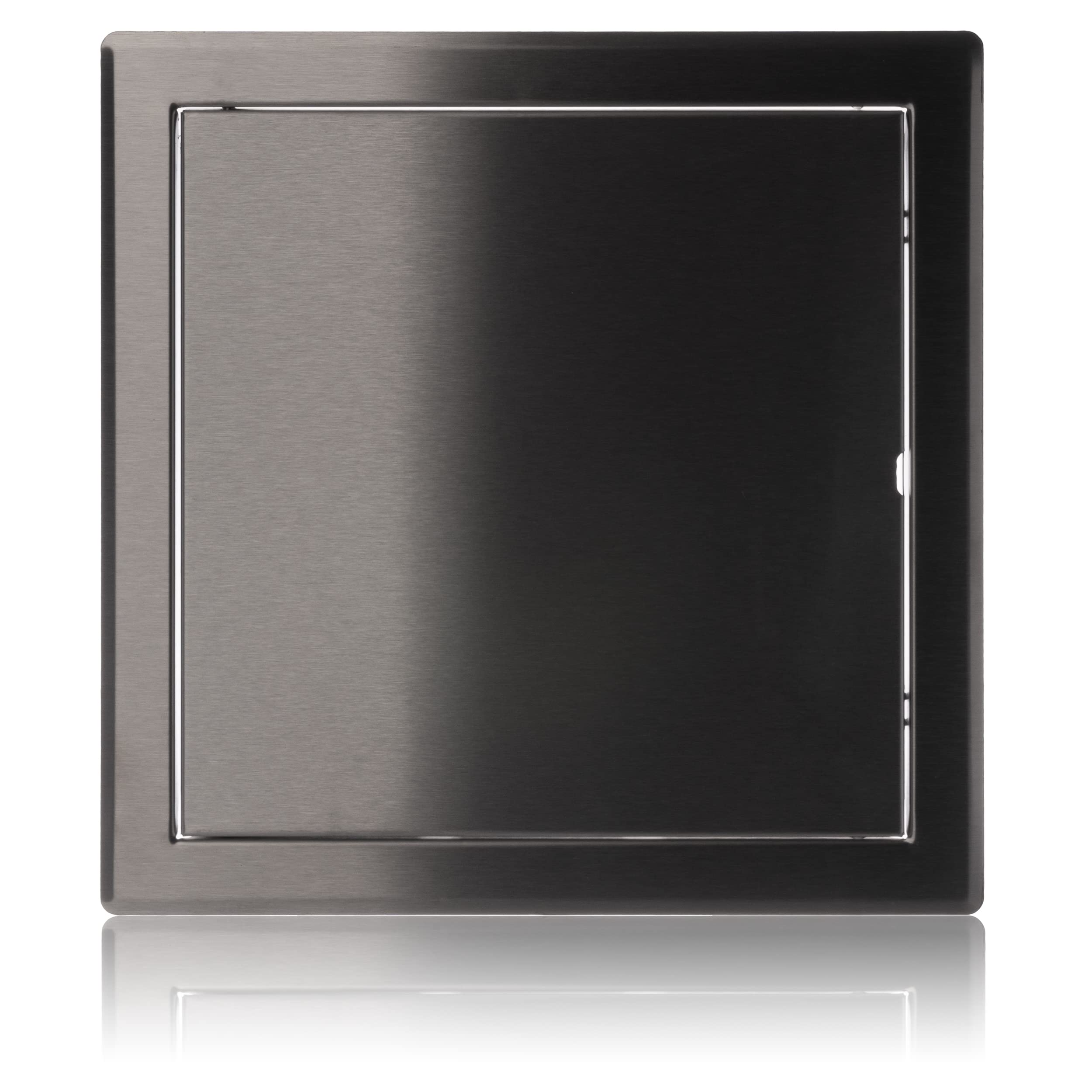 200x200mm / 8x8 inch Stainless Steel Access Panel, Anthracite Inspection Hatch for Drywall - Image 3