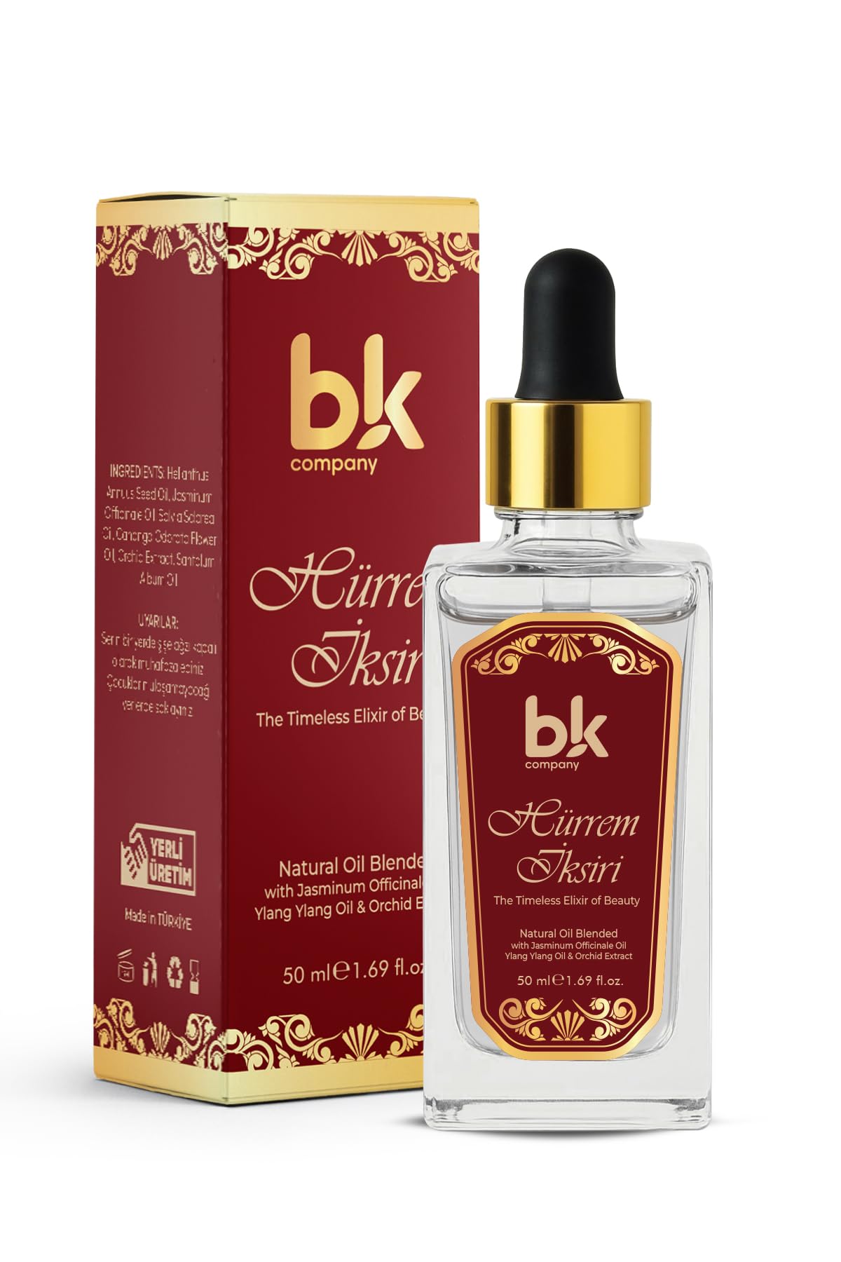 Hürrem İksiri Yağı İz Bırakan Vazgeçilmezlik Sırrı Afrodızyak Etkili 50 Ml