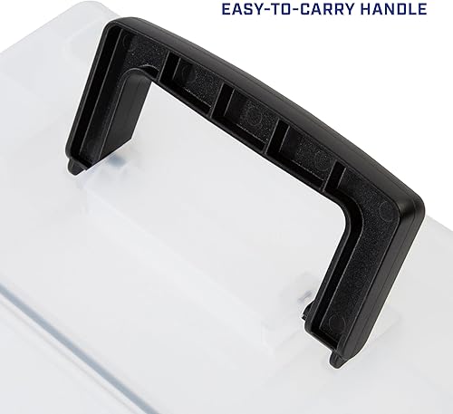 Miniatura 7 de Sheffield 12635 Caja de almacenamiento de municiones, cajas de campo de .30 calibre apilables, resistentes al agua y al polvo, caja de