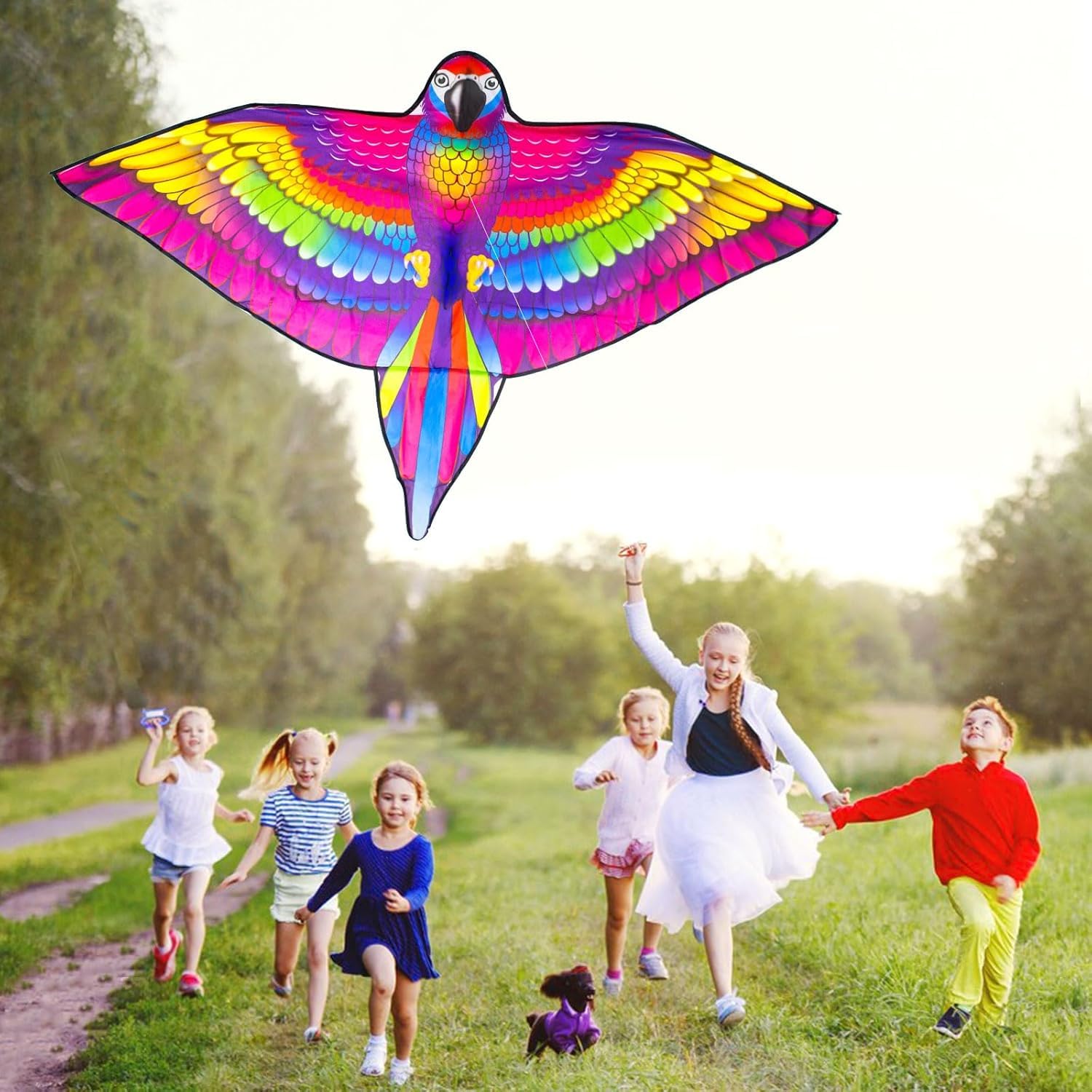 Huge Kites, Kite for Kids and Adults Easy to Fly Kite for Beginners with 328ft String - Image 3