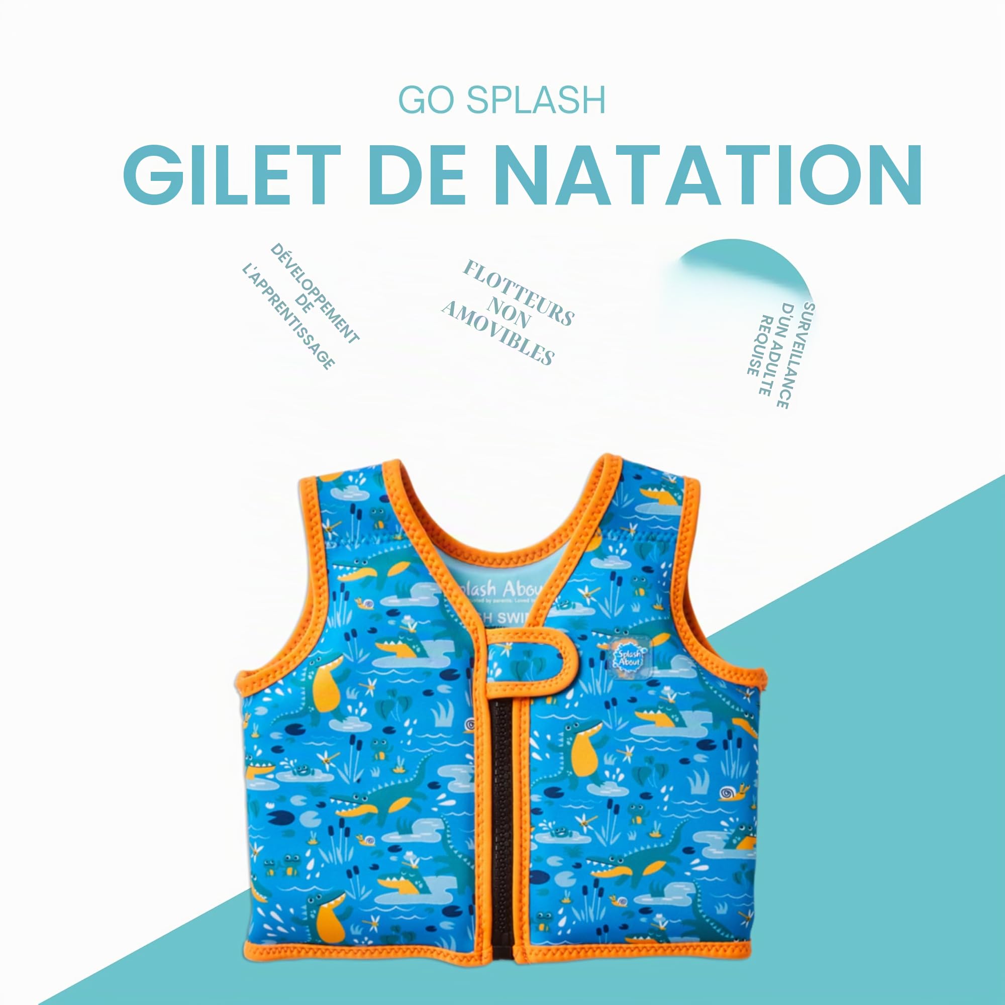 Splash About Le Gilet de Natation ‘Go Splash’