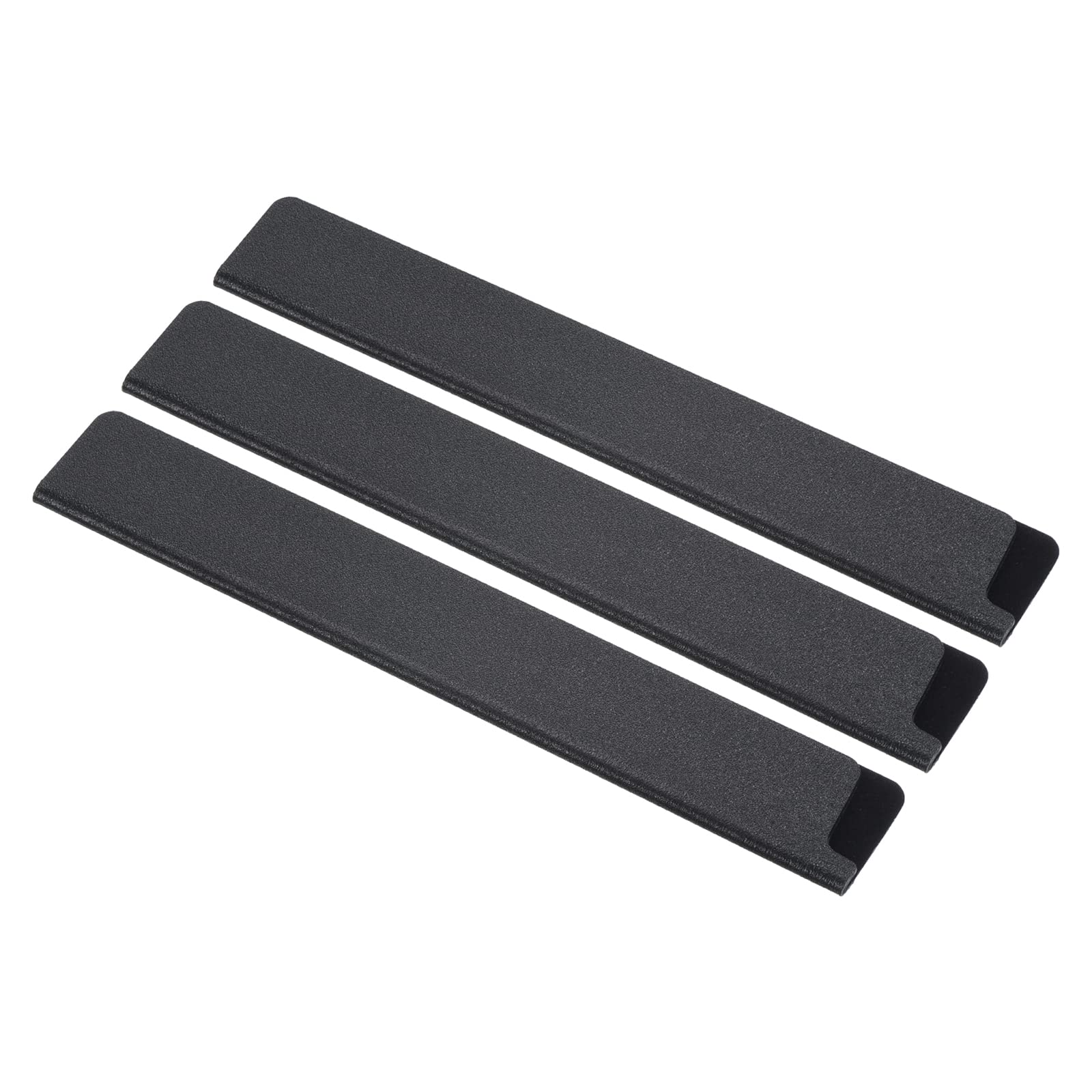 PATIKIL ABS Knife Cover Sleeves for 8" Slicing Carving Knife, 3 Pack Knives Edge Guard Blade Protector Universal Knife Sheath for Home Kitchen, Black