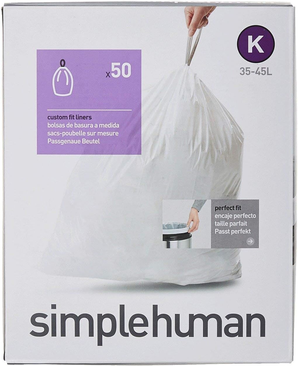 simple human trash bolsa k