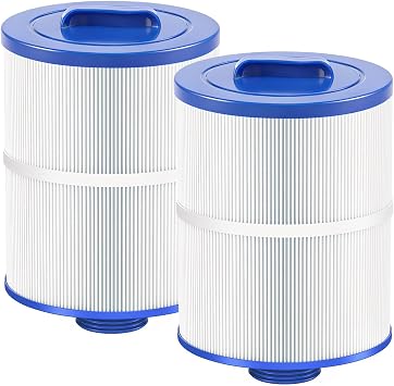 PAS50SV-F2M Hot Tub Spa Filter Cartridge Compatible with Unicel 6CH-502, Filbur FC-0311, Baleen AK-90161, Master Deluxe M60506, Magnum AR50, Excel Filters XLS-604 Artesian Spas Filter,2 Pack