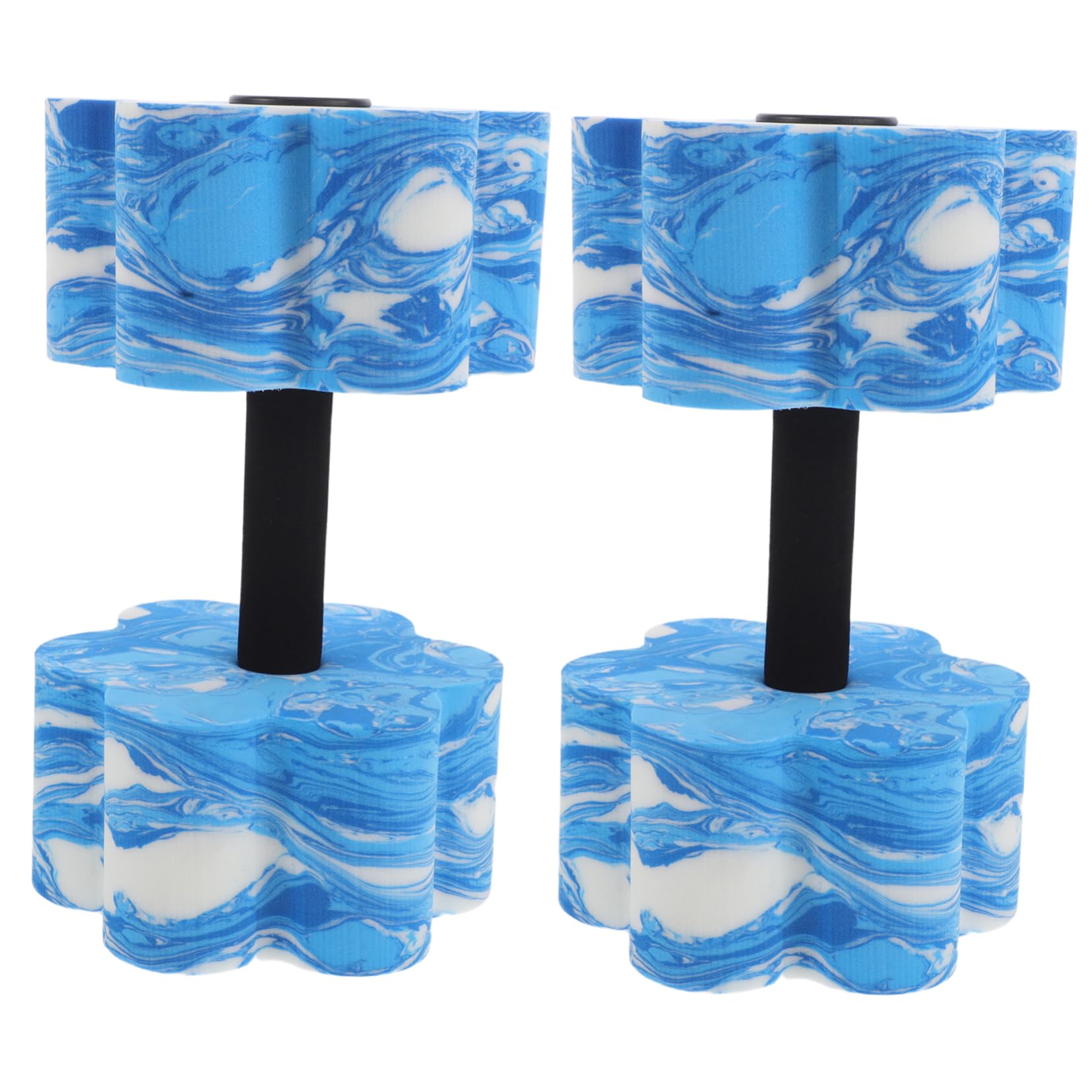 BESPORTBLE Manubri da Yoga manubri galleggianti Attrezzature per Il Fitness in Piscina manubri con Pesi d'Acqua Pesi per acquagym manubri per Allenamento in Acqua Pesi subacquei Eva Violet