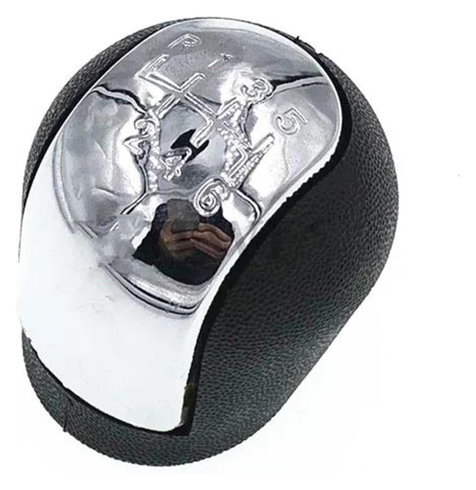 TRASH BIN Car Gear Shift Knob for Opel for Vectra C for SIGNUM 2002-2005 6 Speed Car Gear Shift Knob Black Handball Cover
