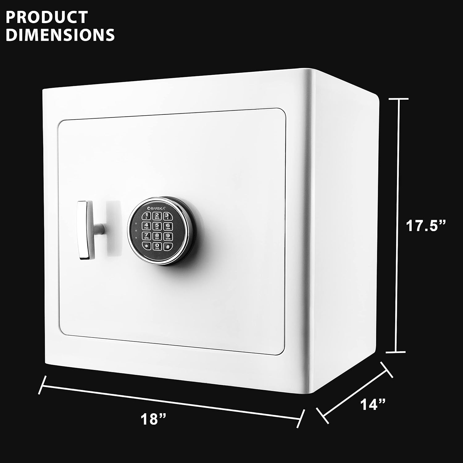 π₯ Flash Sale Barska Digital Keypad Fireproof Jewelry Safe 1.01 Cubic Ft, One Size, White AX13104 Up To 40% OFF Barska Digital Keypad Fireproof Jewelry Safe 1.01 Cubic Ft, One Size, White AX13104