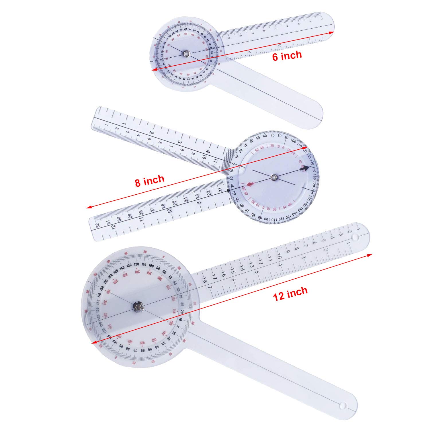 Digital Goniometer For Physical Therapy Veemoon 360° Medical Goniometer ...
