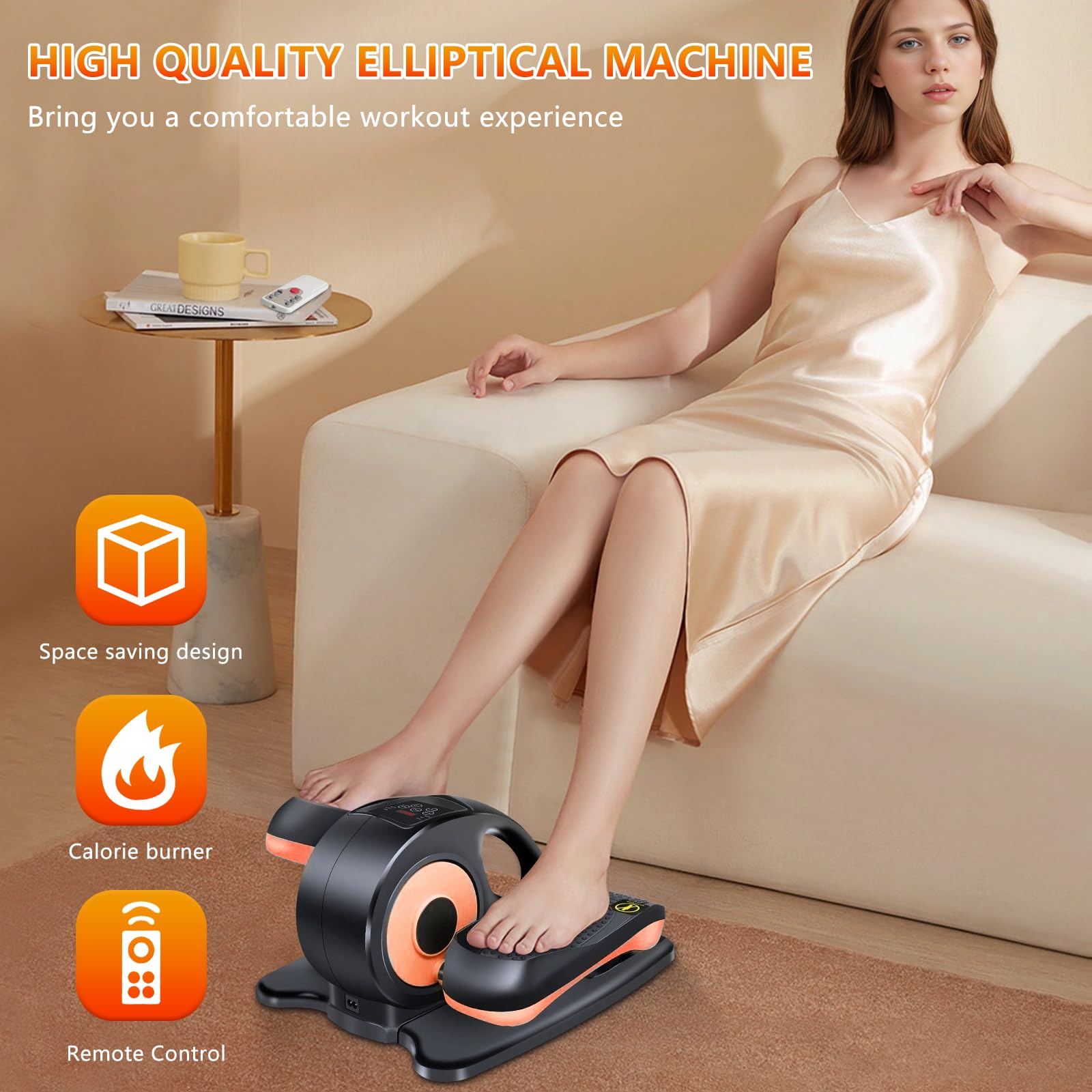 Pedaleador Electrico Pedales Estaticos Personas Mayores