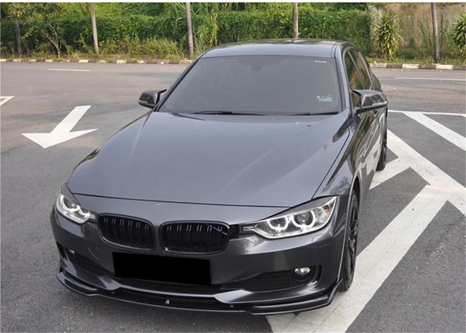 Spojlery tylne Do Bmw Serii 3 F30 F35 F31 Spojler samochodowy | Base Sedan 2013-2018 Przedni Zderzak Surround Przedni Spojler Spojler Zderzaka