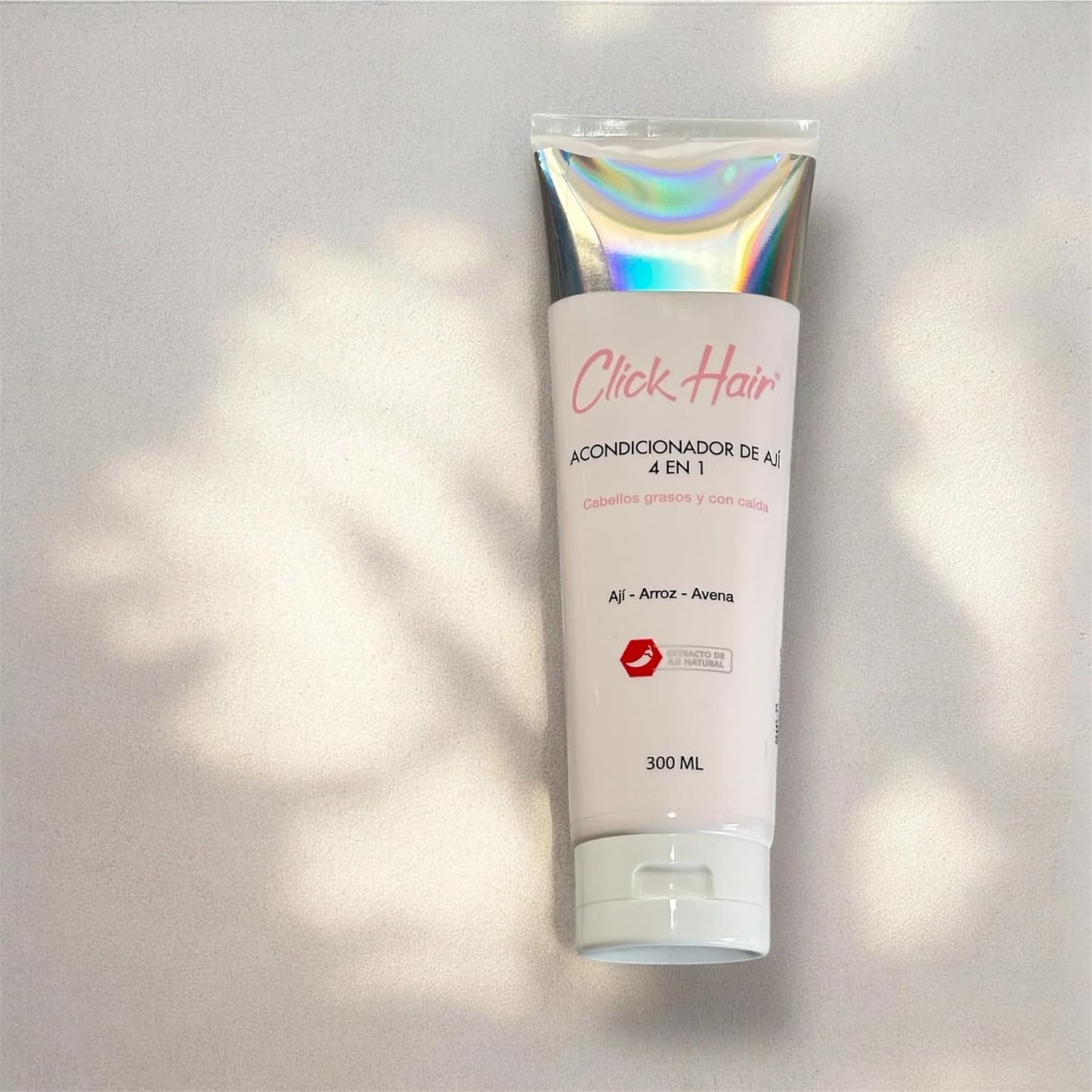Click Hair 4-in-1 Chili Conditioner Conditioner Acondicionador De Aji 4 en 1 Hidratación y suavidad Colombia (10.1oz - 300ml)